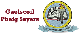 Gaelscoil Pheig Sayers Logo